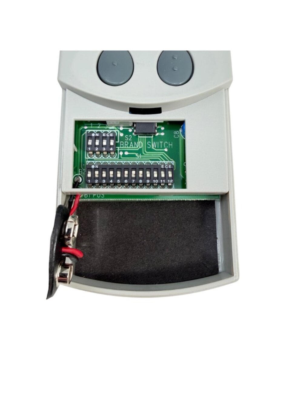 Clicker CLT1 Universal Garage Door Opener Remote Control 2-Button w/Original PKG - Picture 5 of 5